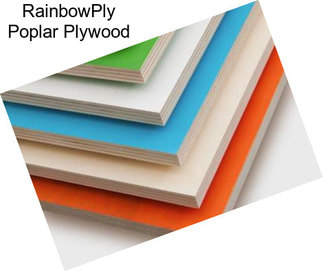 RainbowPly Poplar Plywood