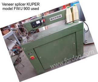Veneer splicer KUPER model FW/J 900 used