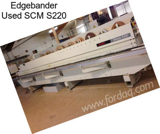 Edgebander Used SCM S220
