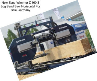 New Zenz-Wimmer Z 160 S Log Band Saw Horizontal For Sale Germany