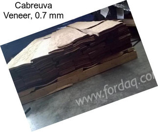 Cabreuva Veneer, 0.7 mm