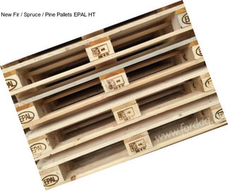 New Fir / Spruce / Pine Pallets EPAL HT