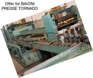 Offer for BAIONI PRESSE TORNADO