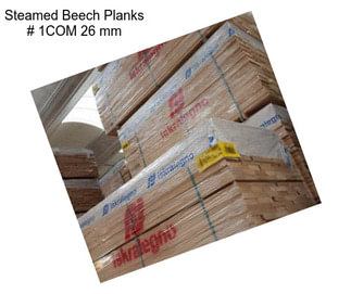 Steamed Beech Planks # 1COM 26 mm