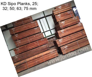 KD Sipo Planks, 25; 32; 50; 63; 75 mm