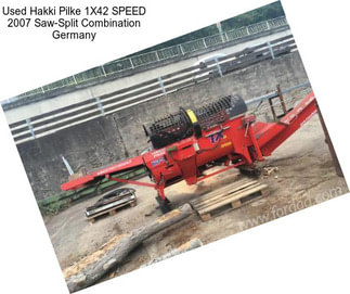 Used Hakki Pilke 1X42 SPEED 2007 Saw-Split Combination Germany