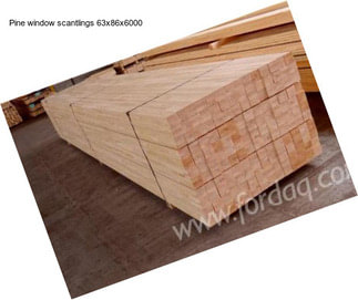 Pine window scantlings 63x86x6000