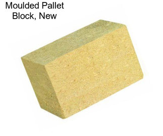 Moulded Pallet Block, New