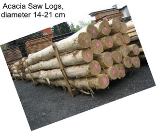 Acacia Saw Logs, diameter 14-21 cm