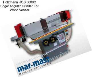 Holzmann KOS 3000C Edge/ Angular Grinder For Wood Veneer