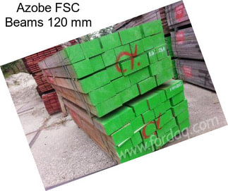 Azobe FSC Beams 120 mm