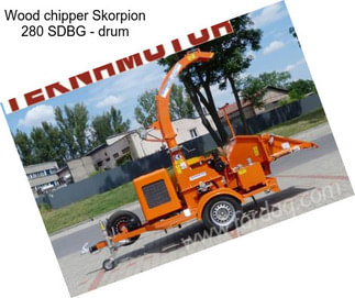 Wood chipper Skorpion 280 SDBG - drum