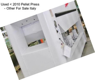 Used < 2010 Pellet Press - Other For Sale Italy