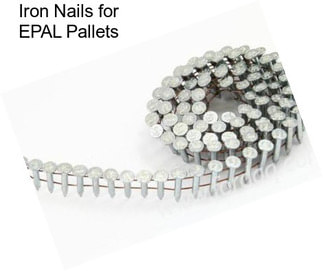 Iron Nails for EPAL Pallets