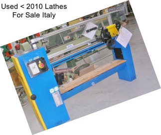 Used < 2010 Lathes For Sale Italy