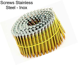Screws Stainless Steel - Inox