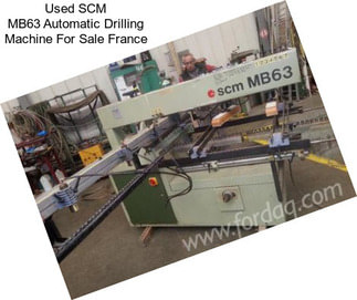 Used SCM MB63 Automatic Drilling Machine For Sale France