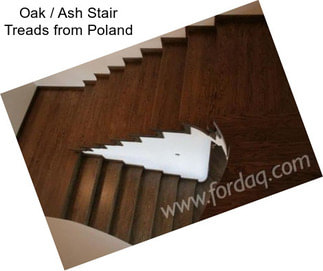 Oak / Ash Stair Treads from Poland