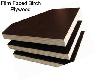 Film Faced Birch Plywood