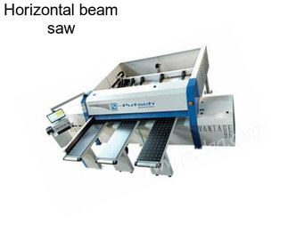 Horizontal beam saw
