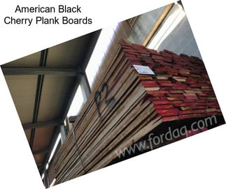 American Black Cherry Plank Boards