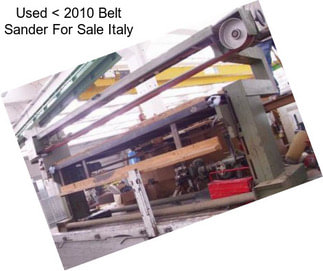 Used < 2010 Belt Sander For Sale Italy