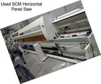Used SCM Horizontal Panel Saw