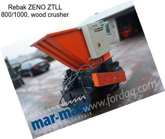 Rebak ZENO ZTLL 800/1000, wood crusher