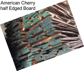 American Cherry half Edged Board