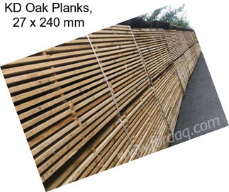 KD Oak Planks, 27 x 240 mm