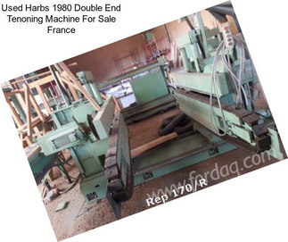 Used Harbs 1980 Double End Tenoning Machine For Sale France