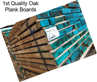 1st Quality Oak Plank Boards