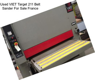 Used VIET Target 211 Belt Sander For Sale France