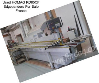 Used HOMAG KD85CF Edgebanders For Sale France