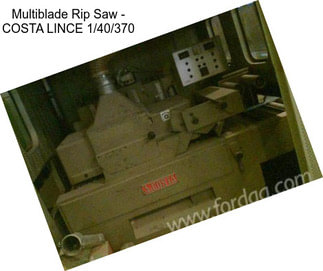 Multiblade Rip Saw - COSTA LINCE 1/40/370