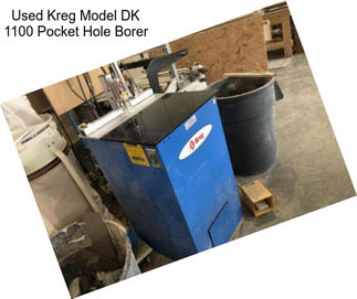 Used Kreg Model DK 1100 Pocket Hole Borer