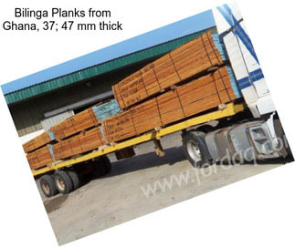 Bilinga Planks from Ghana, 37; 47 mm thick