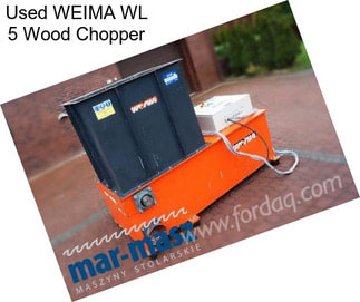 Used WEIMA WL 5 Wood Chopper