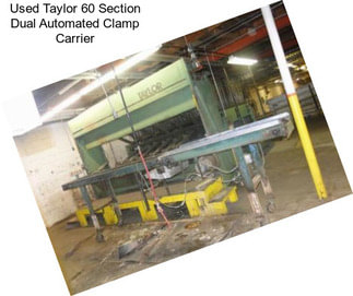 Used Taylor 60 Section Dual Automated Clamp Carrier