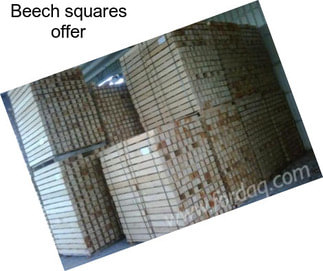 Beech squares offer