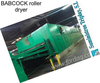 BABCOCK roller dryer