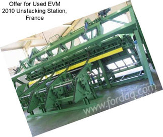 Offer for Used EVM 2010 Unstacking Station, France