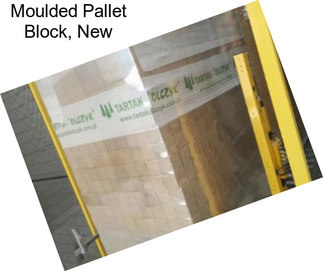 Moulded Pallet Block, New