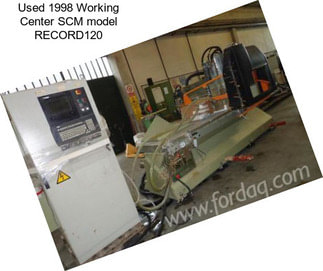 Used 1998 Working Center SCM model RECORD120