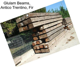 Glulam Beams, Antico Trentino, Fir