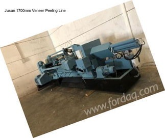 Jusan 1700mm Veneer Peeling Line