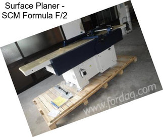 Surface Planer - SCM Formula F/2