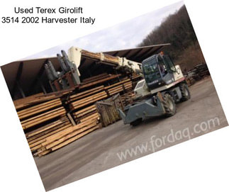 Used Terex Girolift 3514 2002 Harvester Italy