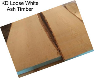 KD Loose White Ash Timber