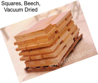 Squares, Beech, Vacuum Dried